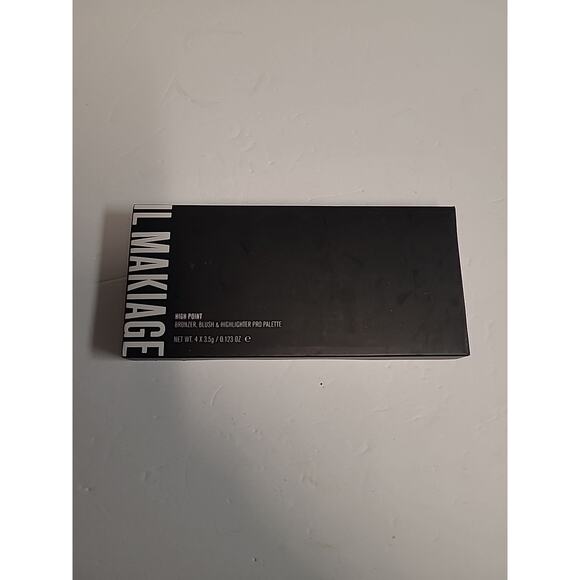 IL Makiage High Point Bronzer Blush Highlighter Pro Palette Light NEW - Picture 8 of 8